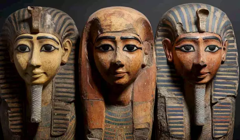 Scientists out of their minds: 1200 years of tattoos in mummies - see